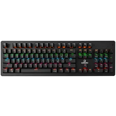 (AME 136)Teclado Mecânico Concórdia K- X911 Rainbow  Switch Blue