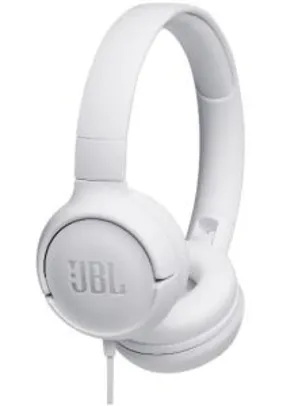 Saindo por R$ 129: Fone de Ouvido JBL Tune 500 Branco | R$ 129 | Pelando