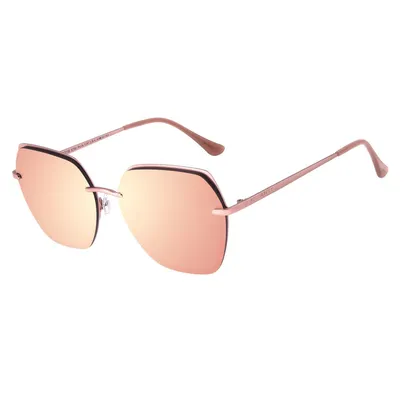 Óculos de Sol Feminino Chilli Beans Fashion Quadrado Rosé OC.MT.3156.5795