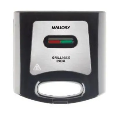 Sanduicheira Mallory Grill Max Inox 110V - R$39