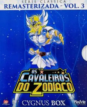 Os Cavaleiros Do Zodiaco Serie Classica Remasterizada Volume 3 Cygnus Box | R$67