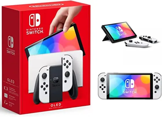 Nintendo Switch Oled - Branco (Nacional)