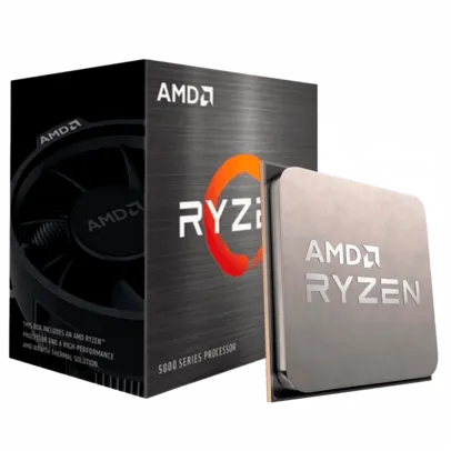 Processador Amd Ryzen 5 5600 3.5ghz 4.4ghz Turbo Am4 - 100-100000927box.