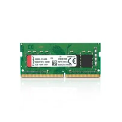 Memória RAM 8 GB DDR4 2400MHz SODDIM Kingston