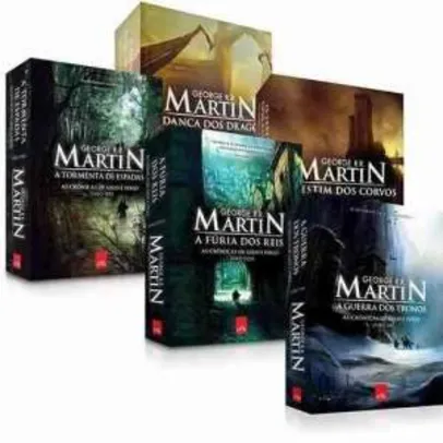 [Submarino] Coleção Guerra dos Tronos: Crônicas de Gelo e Fogo (5 volumes) - R$50 