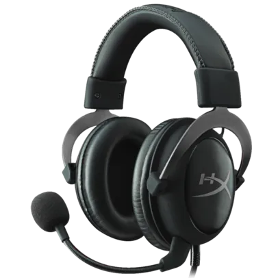 Headset HyperX Cloud II Som Surround 7.1, Drivers 53mm, USB e P3, Preto e Cinza, KHX-HSCP-GM