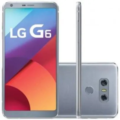 Smartphone LG G6 LGH870 4G Desbloqueado Platinum Android 7.0, Tela 5.7", Memória Interna 32GB, Quad-core 2.35 GHz