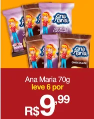 (APP) 6 Unid - Bolinho Ana Maria  70G 