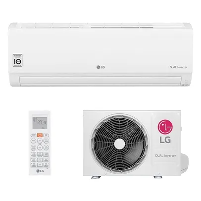 Ar Condicionado Split Hw Dual Inverter Voice Lg 9000 Btus Frio 220v Monofasico | R$1556