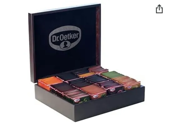 Promoção caixa de chá Dr Oetker | R$230