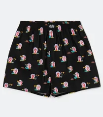 Cueca Samba Canção Bob Esponja Tricoline Estampada Garry | R$18