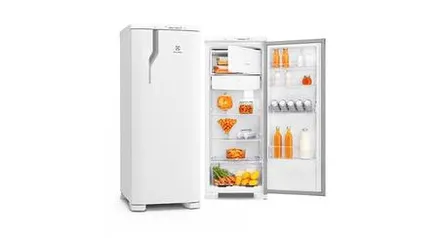 Geladeira/Refrigerador Electrolux Degelo Prático 240 Litros Cycle Defrost Branco RE31 - 110V