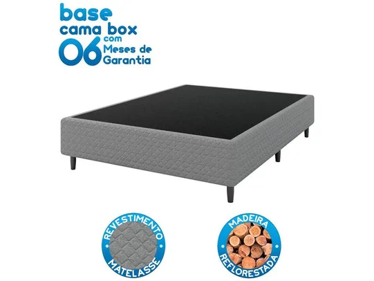 Base Cama Box Casal Umaflex 26x138x188cm Beta