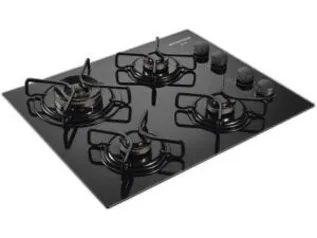 Cooktop 4 Bocas Brastemp a Gás Natural e GLP - Ative! BDD62 AE | R$612