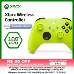 Controle Sem Fio Xbox Carbon - Diversas cores 