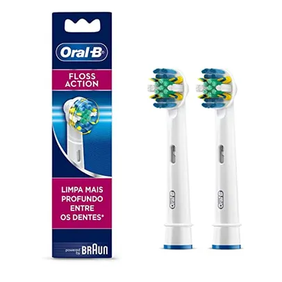 [REC] RefiL Para Escova Elétrica Flossaction Oral B - 2 Unidades