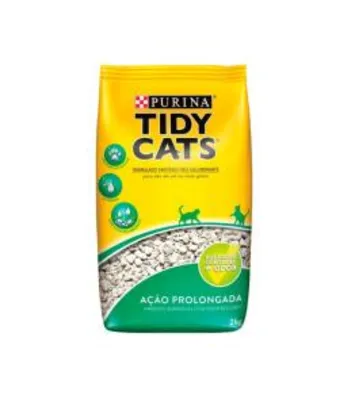 Areia para Gato Tidy Cats Ação Prolongada 2kg | R$16