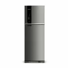 [À VISTA] R$ 1884 Geladeira Brastemp Frost Free Duplex 375 litros cor Inox - BRM45HK