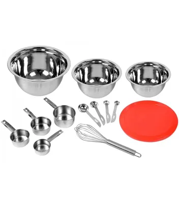 Conjunto de Utensílios Inox Brinox  - Preparo Top Pratic 13 Peças - Talheres - Magazine Luiza