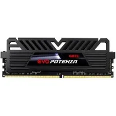 Memória Geil Evo Potenza, 8GB, 3000Mhz, DDR4, CL16 - GAPB48GB3000C16ASC R$210