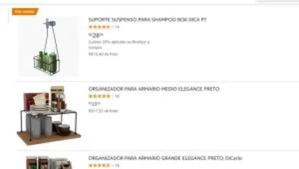 20% em produtos selecinados