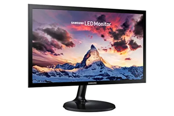 Samsung Monitor 21,5 S22F350Fhl Preto Brilhante