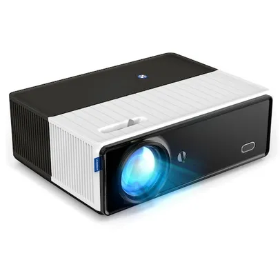 Projetor de Led D5000, WI-FI, Seu Cinema em Casa, Suporte 4K, Tela de 100 Polegadas.