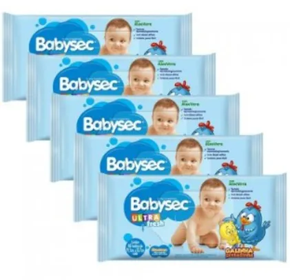 Lenço Umedecido Babysec 230 Unidades