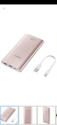 Carregador Portátil/Power Bank Samsung 10000mAh - Fast Charge | R$80