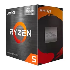 [APP] Processador amd Ryzen 5 5600G, 3.9GHz (4.4GHz Turbo), AM4, 16MB Cache, 100-100000252BOX