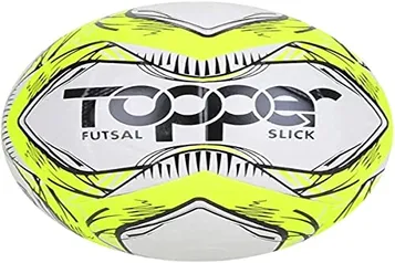 Bola Topper Slick Futsal Amarelo Neon/ Preto