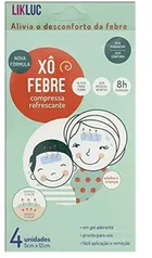 Xô Febre - compressas refrescantes para alivio da febre, Likluc, Azul Oceano, Tamanho Único