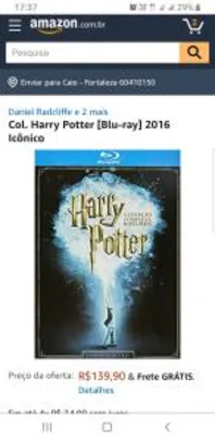 Col. Harry Potter [Blu-ray] 2016 Icônico