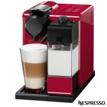 [R$ 200 em cápsulas de volta] Cafeteira Nespresso Lattissima Touch Vermelha para Café Espresso