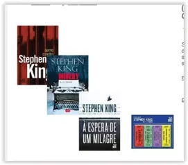 Livro - Kit Stephen King No Cinema (Volume 2) + Brinde – Clássicos do Cinema - Exclusivo - 1ª Edição