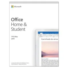 Microsoft Office Home and Student 2019 | R$129