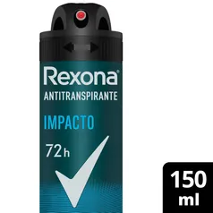 [Levando 3] Desodorante Antitranspirante Rexona Impacto 72 horas, 150ml