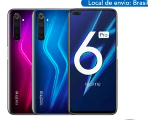 Smartphone Realme 6 Pro (Estoque no Brasil) | R$1.523