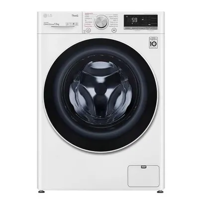 Lavadora de Roupas Smart LG com Inteligência Artificial AIDDTM Branca 13 kg 127V VC4