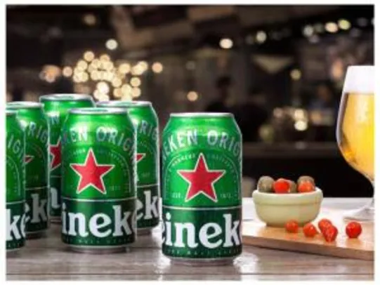 Cerveja Heineken Lata 350ml R$3,88