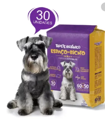 Tapete Higiênico Espaço De Bicho Para Cães 50x60cm 30 Unidades - Envio Imediato