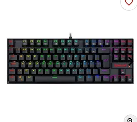 Teclado Magnetico Gamer Redragon Kumara Pro, RGB, Switch Azul, Preto, K552RGB-PRO-PT-BLUE