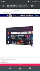 Smart TV LED 70" JVC LT-70MB508 ULTRA HD 4K Android Google Assistance Dolby Digital Stereo Plus 4 HDMI 3 USB R$3599