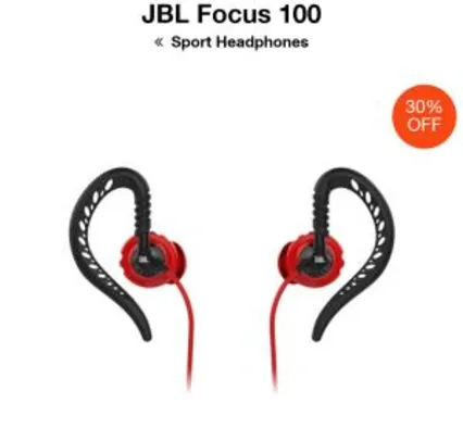 Fone de ouvido JBL Focus 100 - R$69