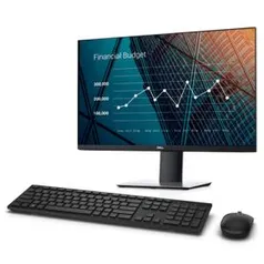 Kit Monitor 23" P2319H Full HD + Teclado e Mouse Wireless KM636 Preto