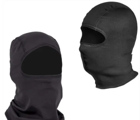 1 Balaclava Touca Ninja Térmica PRETA Motociclista PAINTBALL TATICO