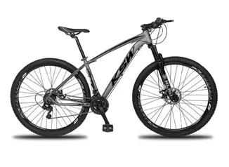 Bicicleta Aro 29 ksw MTB 24V Shimano Freio a Disco Suspensão KSW XLT 200 