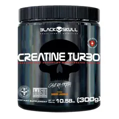 Creatina em Pó Black Skull Creatine Turbo Laranja 300g