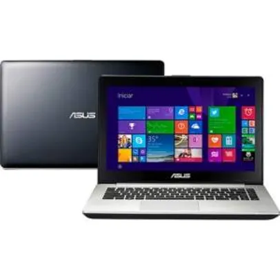 Notebook Ultrafino Asus S451LA-CA046H Intel Core i5 8GB 500GB Tela LED 14" Touchscreen Windows 8 - Preto