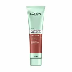 Máscara Facial L'Oréal Paris Argila Pura Detox Esfoliante, 40g